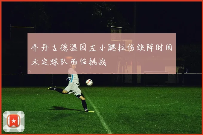 乔丹古德温因左小腿拉伤缺阵时间未定球队面临挑战